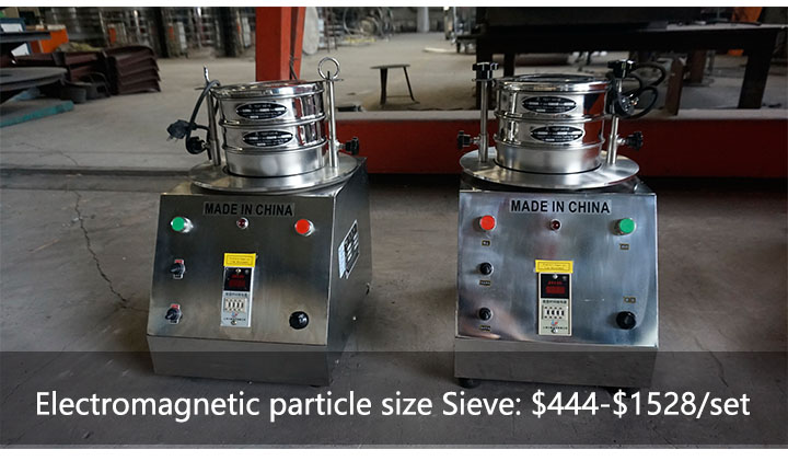 Particle Size Sieve Price Dahan Machinery