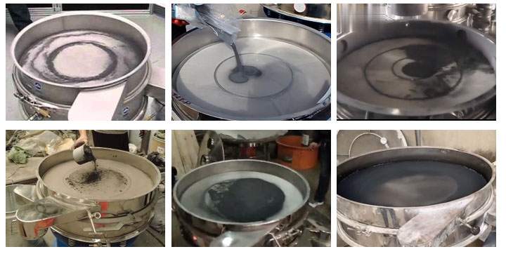 ultrasonic sieving machine for graphite powder